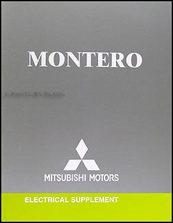 2005 Mitsubishi Montero Wiring Diagram Manual Original 