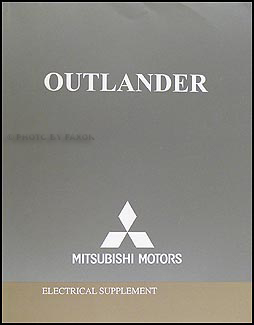 2005 Mitsubishi Outlander Wiring Diagram Manual Original