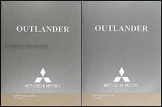 2005 Mitsubishi Outlander Repair Manual Original 