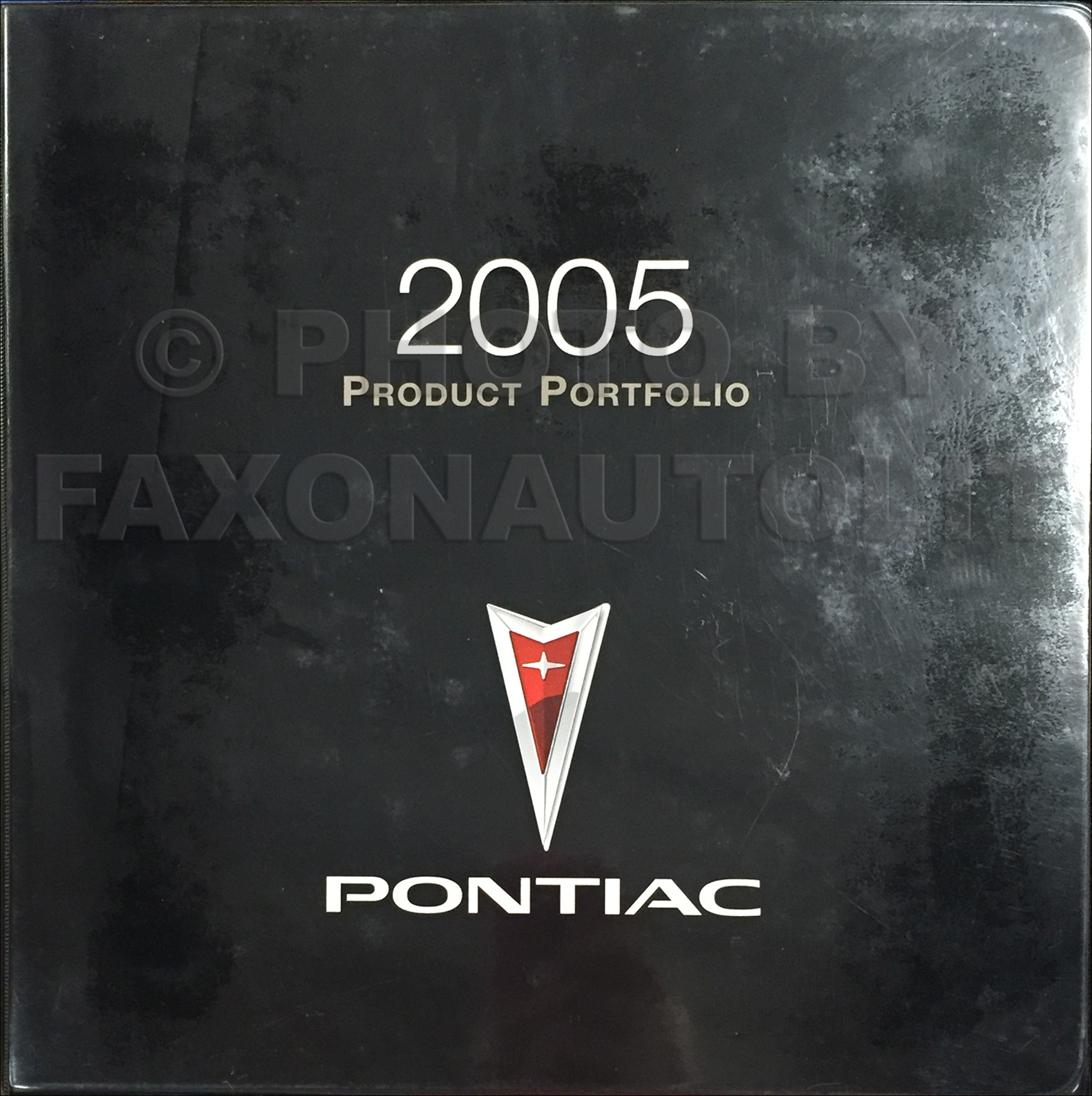 2005 Pontiac Color & Upholstery, Data Book Dealer Album Original