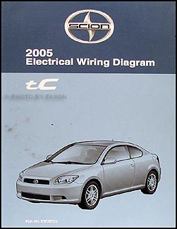 2005 Scion tC Wiring Diagram Manual Original