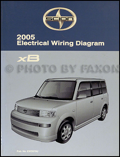 2005 Scion xB Wiring Diagram Manual Original