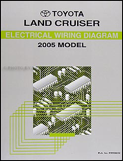 2005 Toyota Land Cruiser Wiring Diagram Manual Original