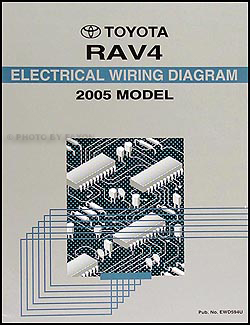2005 Toyota RAV4 Wiring Diagram Manual Original