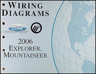 2006 Ford Explorer Mercury Mountaineer Wiring Diagram Manual Original