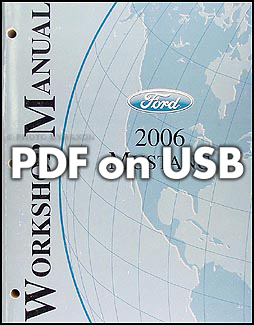2006 Ford Mustang Shop Manual Original 