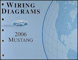 2006 Ford Mustang Wiring Diagram Manual Original