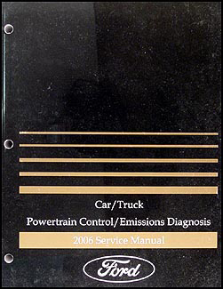 2006 Engine & Emissions Diagnosis Manual FoMoCo Car & Truck