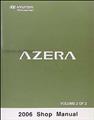 2006 Hyundai Azera Repair Manual 2 Volume Set Original 