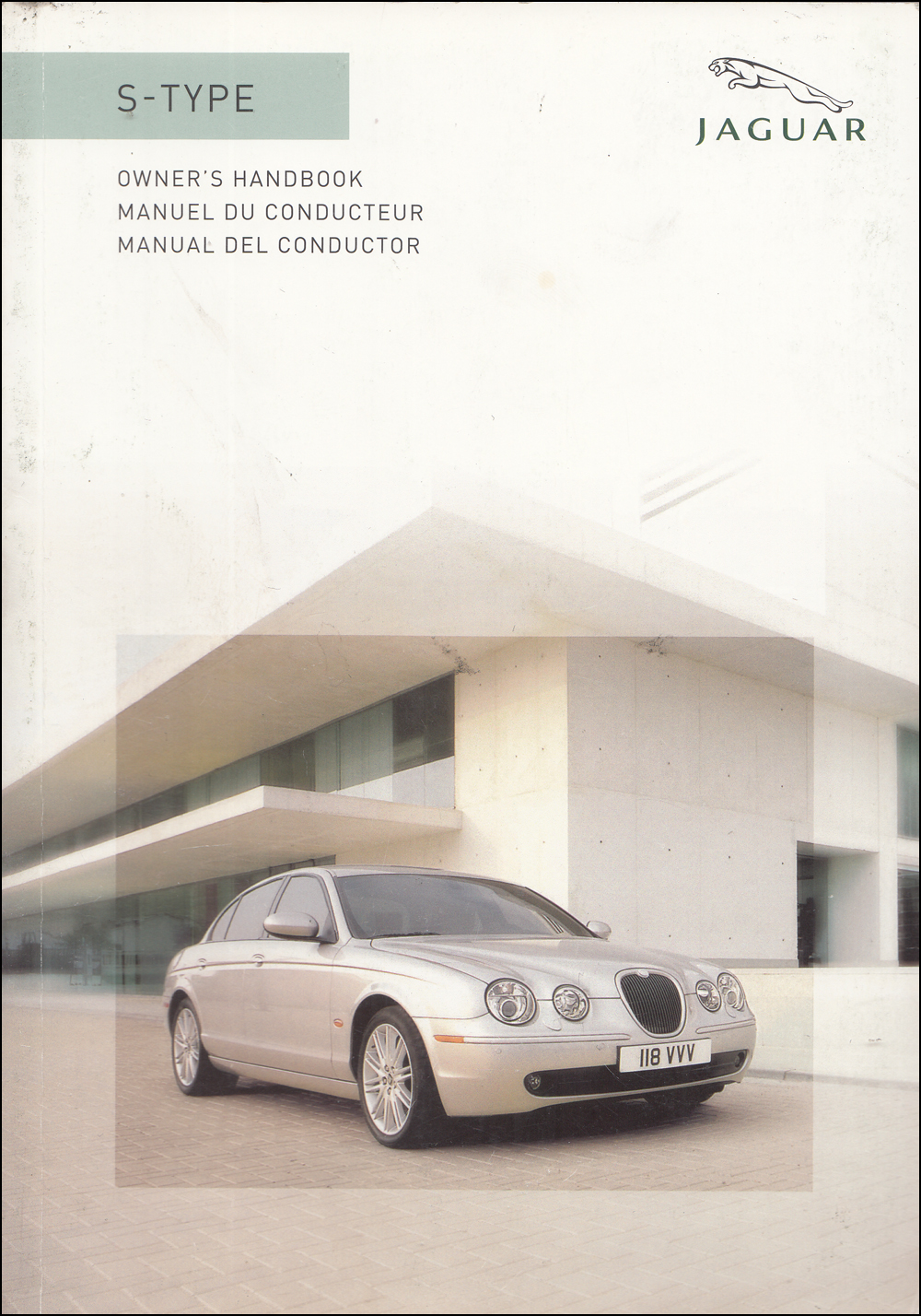 2006 Jaguar S-Type Owner's Manual Original