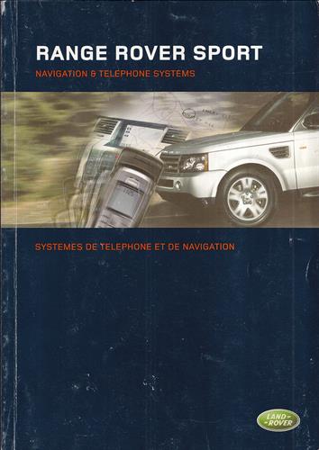 2006 Land Rover Range Rover Sport Navigation Owner's Manual Original
