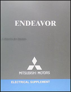 2006 Mitsubishi Endeavor Wiring Diagram Manual Original 
