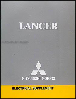 2006 Mitsubishi Lancer Wiring Diagram Manual Original 