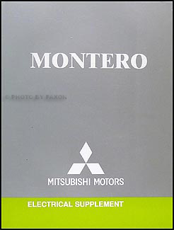 2006 Mitsubishi Montero Wiring Diagram Manual Original