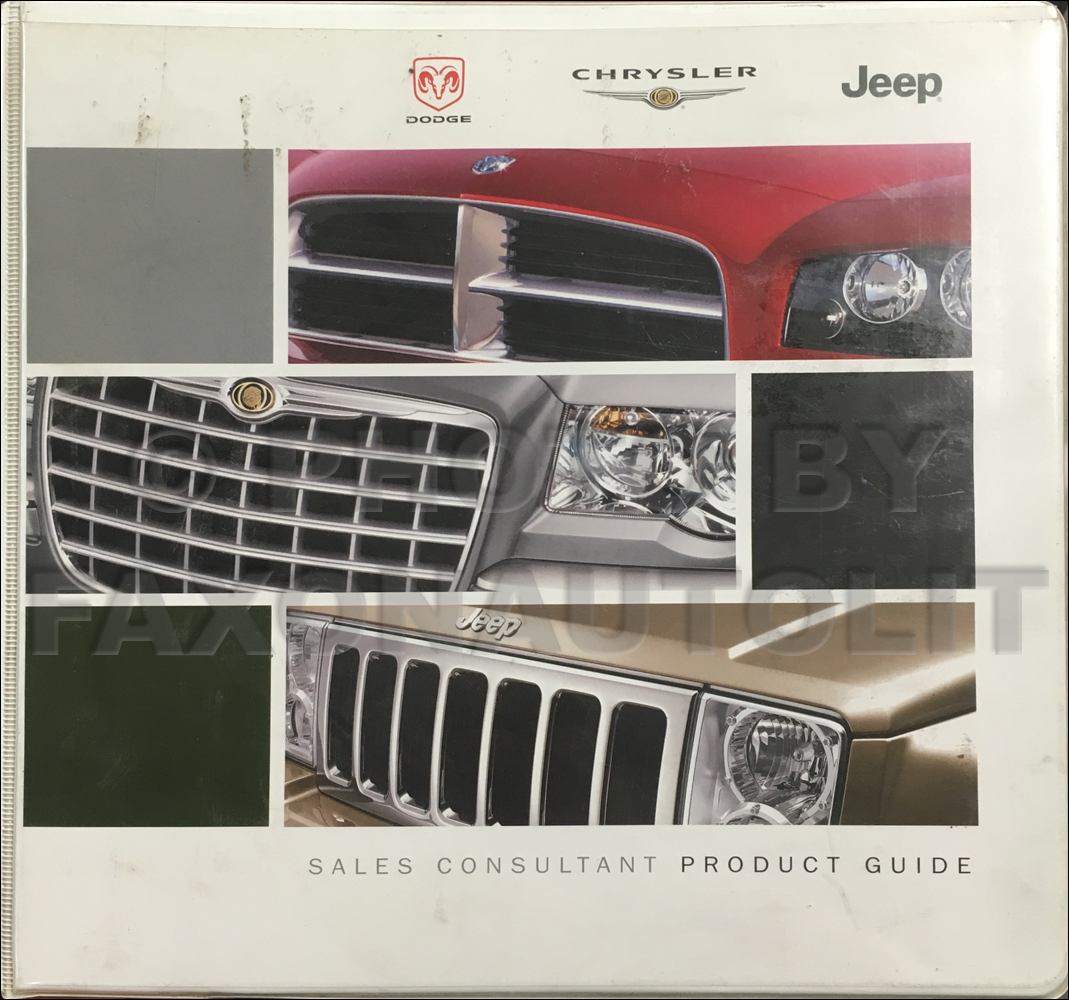 2006 Mopar Sales Consultant Product Guide Original Dealer Album