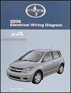 2006-2009 Scion xA Wiring Diagram Manual Original