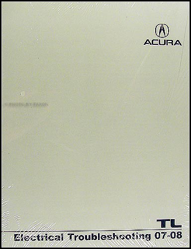2007-2008 Acura TL Electrical Troubleshooting Manual Original