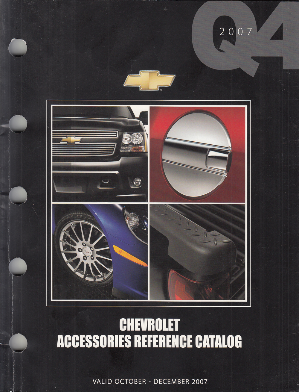 2007-2008 Chevrolet Dealer Installed Accessory Dealer Album Original Q4