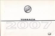 2007 Buick Terraza Owner's Manual Original 