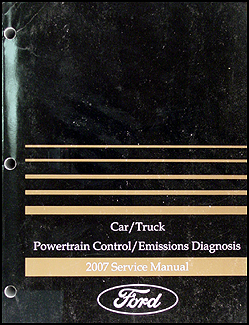 2007 Gas Engine & Emissions Diagnosis Manual FoMoCo Car & Truck