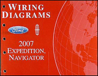 2007 Ford Expedition Lincoln Navigator Wiring Diagram Manual Original