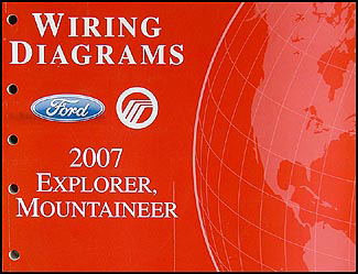 2007 Ford Explorer Mercury Mountaineer Wiring Diagram Manual Original