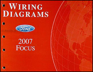 2007 Ford Focus Wiring Diagram Manual Original 