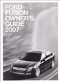 2007 Ford Fusion Owner's Manual Original