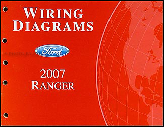 2007 Ford Ranger Wiring Diagram Manual Original 