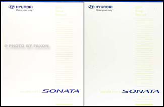 2007 Hyundai Sonata Shop Manual 2 Volume Set Original