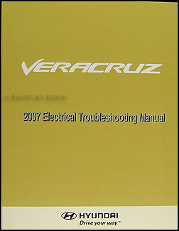 2007 Hyundai Veracruz Electrical Troubleshooting Manual Original 