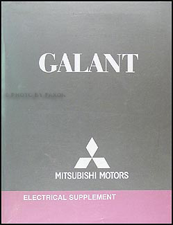 2007 Mitsubishi Galant Wiring Diagram Manual Original