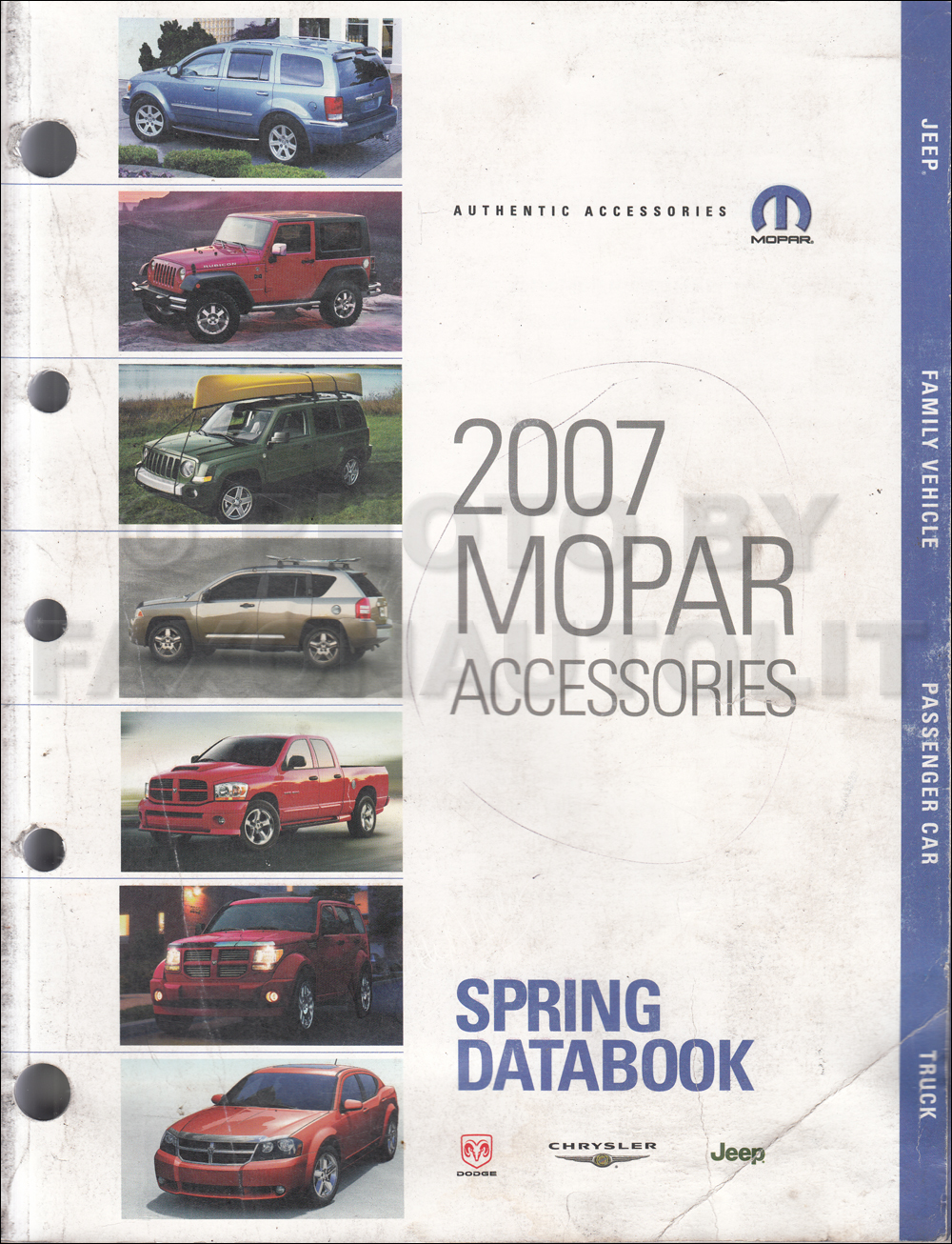 2007 MoPar Accessories Databook Original Spring