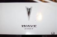 2007 Pontiac Wave Owner's Manual Original