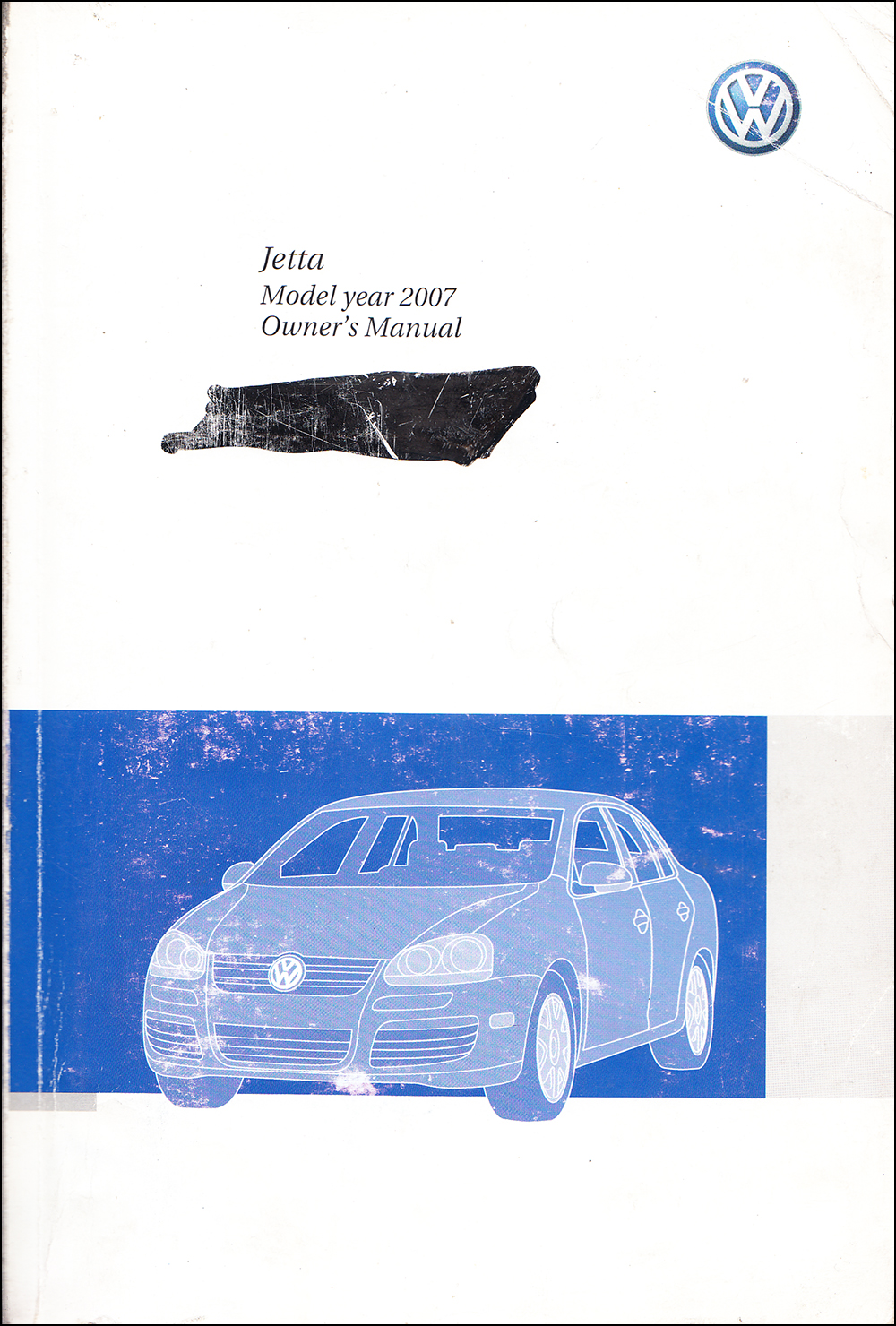 2007 Volkswagen Jetta Owner's Manual Original