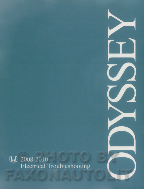 2008-2010 Honda Odyssey Electrical Troubleshooting Manual Original