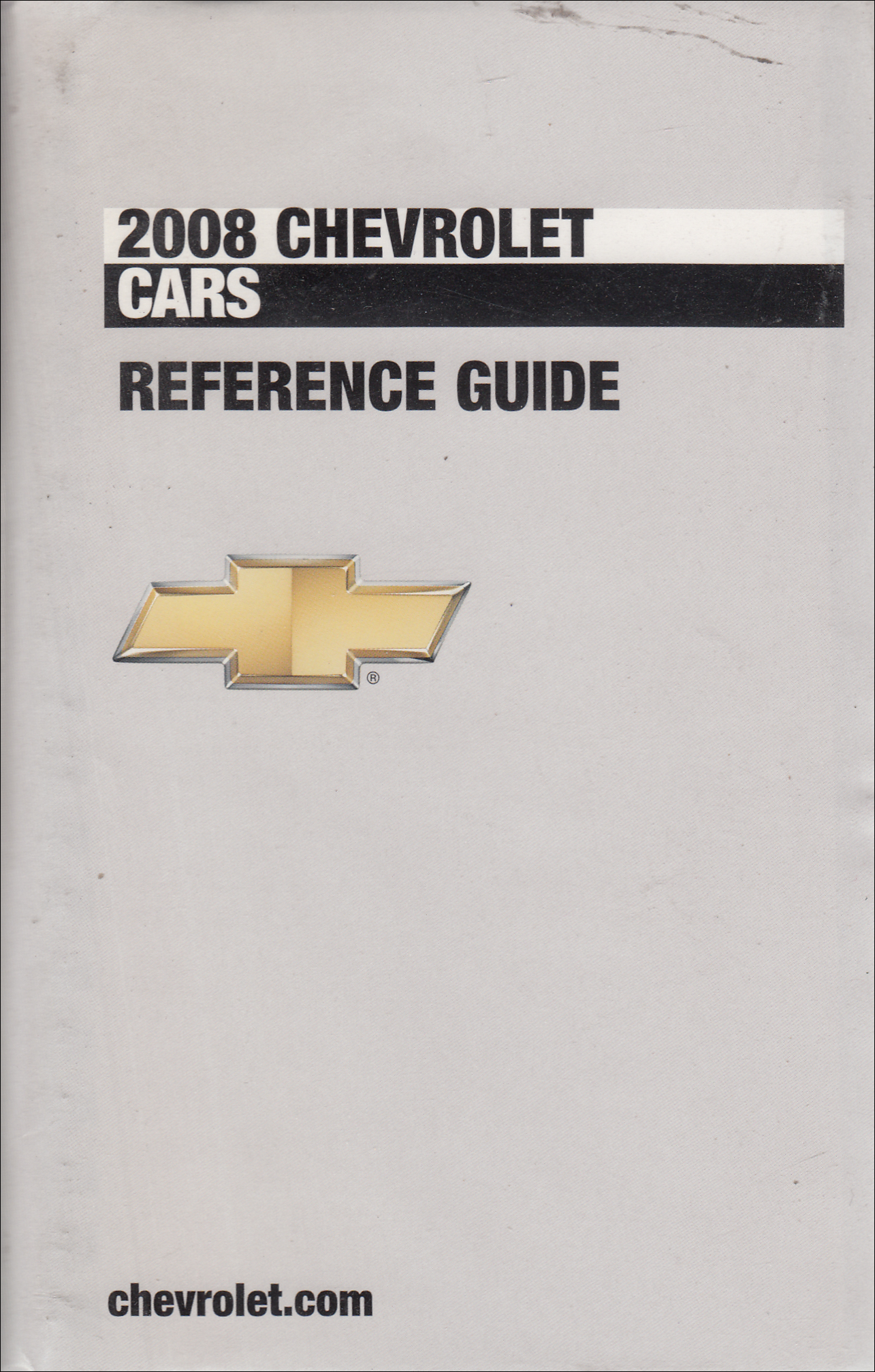 2008 Chevrolet Car Data Book with Color & Upholstery Original
