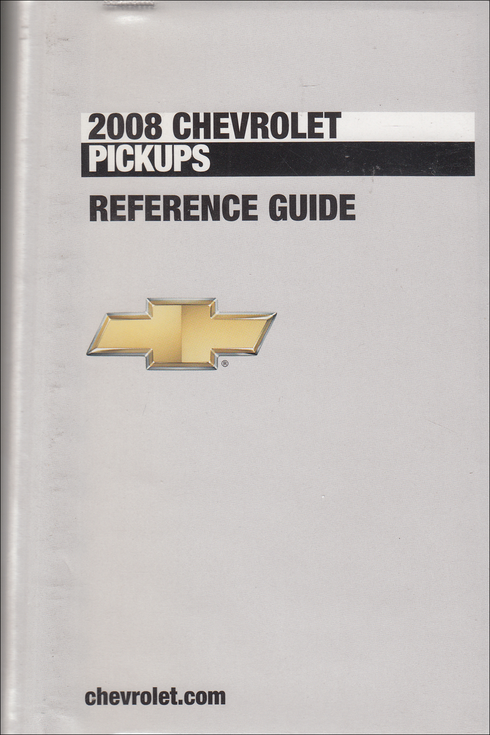2008 Chevrolet Pickup Data Book with Color & Upholstery Original