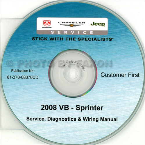 2005 Dodge Sprinter Van CD-ROM Shop Manual 