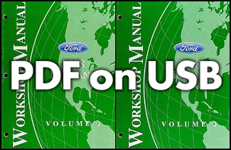 2008 Ford Mustang Shop Manual Original 2 Volume Set