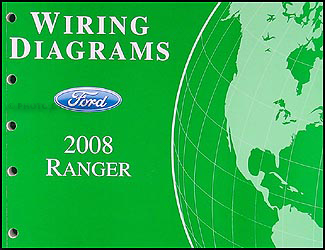 2008 Ford Ranger Wiring Diagram Manual Original 