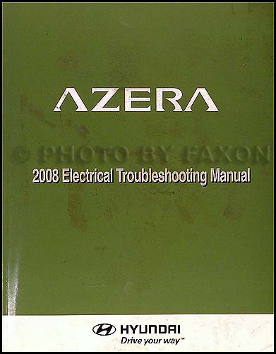 2008 Hyundai Azera Electrical Troubleshooting Manual Original