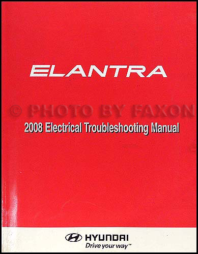2008 Hyundai Elantra Electrical Troubleshooting Manual Original