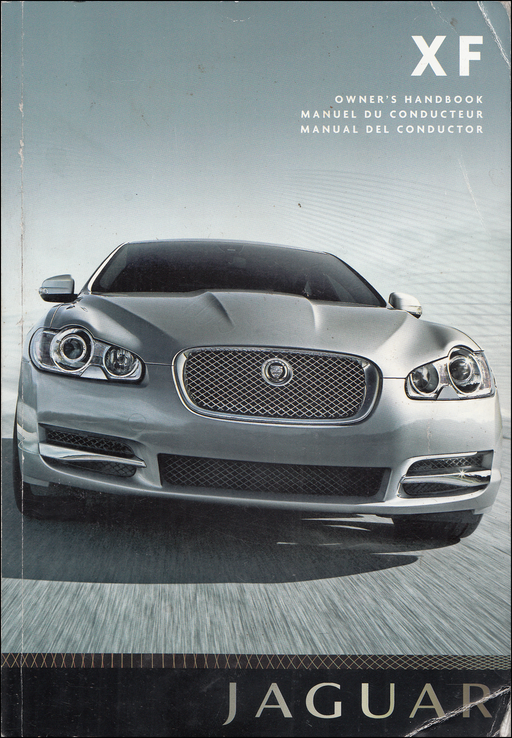 2008- early 2009 Jaguar XF Owners Manual Original