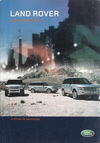 2008 Land Rover Navigation Owner's Manual Original Range Rover and Range Rover Sport 