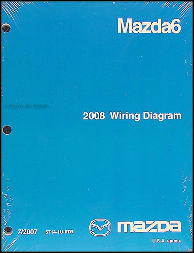 2008 Mazda 6 Wiring Diagram Original
