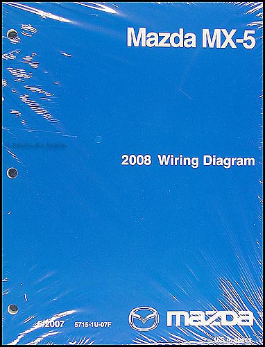 2008 Mazda MX-5 Miata Wiring Diagram Original