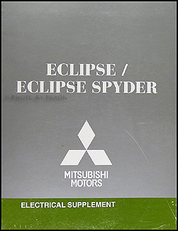2008 Mitsubishi Eclipse & Spyder Wiring Diagram Manual Original