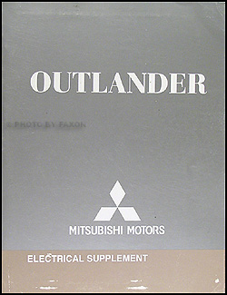 2008 Mitsubishi Outlander Wiring Diagram Manual Original