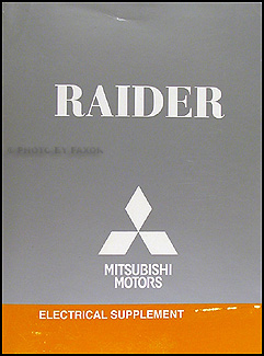 2008 Mitsubishi Raider Wiring Diagram Manual Original 